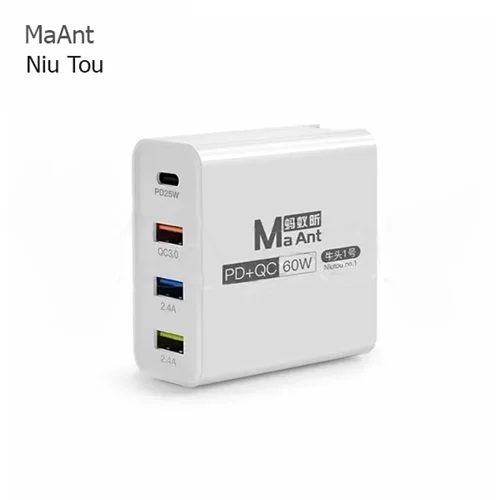 مولتی شارژر MaAnt 60W PD+QC
