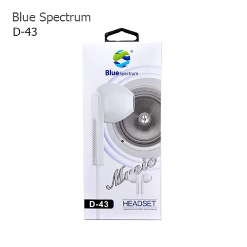 هندزفری سیمی بلو اسپکترام مدل D-43